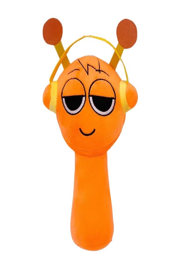 TechMax Solution لعبة تيك ماكس سوليوشن سبرونكي البرتقالية القطيفة (برتقالي، 30 سم) - Image 1